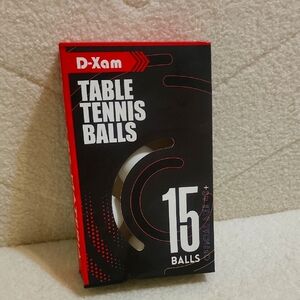 Table Tennis Balls New